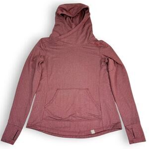 5.11 Tactical Womens Aphrodite Hoodie Medium Red Herringbone TLBLIN 4606
